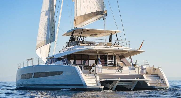 Fountaine Pajot 67 Charter Mallorca | Luxe Yacht Rental Era
